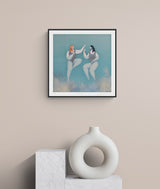 The Meeting. Unit 19/50. Framed