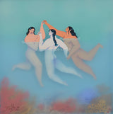 Las tres gracias bailando