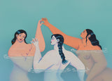 Las tres gracias bailando