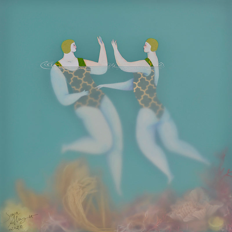 Dos Nadadoras del Arrecife